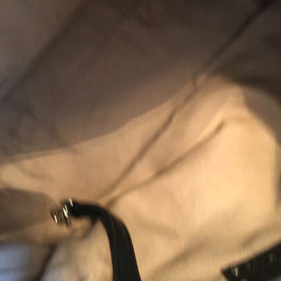 New Grey Tweed Shoulder Bag By KATE LANDRY - Picture 7 of 8